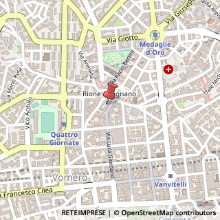 Mappa Via Luca Giordano, 133, 80128 Napoli, Napoli (Campania)