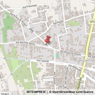 Mappa Via Vecchia Sarno, 170, 80044 Ottaviano, Napoli (Campania)