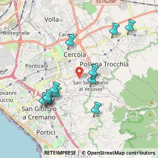 Mappa Via della Libertà, 80040 San Sebastiano Al Vesuvio NA, Italia (2.25)