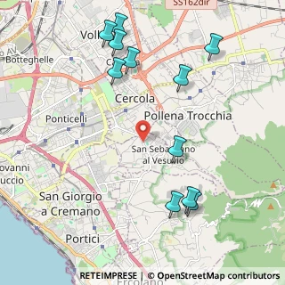 Mappa Via della Libertà, 80040 San Sebastiano Al Vesuvio NA, Italia (2.61545)