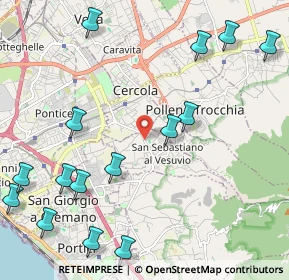 Mappa Via della Libertà, 80040 San Sebastiano Al Vesuvio NA, Italia (2.99067)