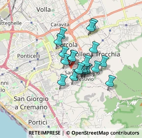 Mappa Via della Libertà, 80040 San Sebastiano Al Vesuvio NA, Italia (1.163)