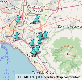 Mappa Via della Libertà, 80040 San Sebastiano Al Vesuvio NA, Italia (3.04727)