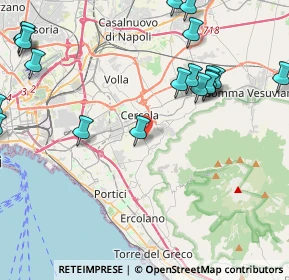 Mappa Via della Libertà, 80040 San Sebastiano Al Vesuvio NA, Italia (6.044)