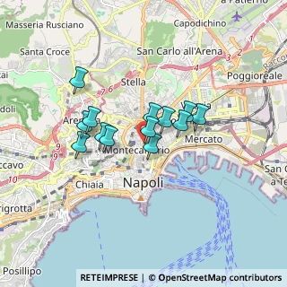 Mappa Piazza D'ovidio F., 80134 Napoli NA, Italia (1.34231)