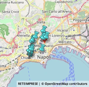 Mappa Piazza D'ovidio F., 80134 Napoli NA, Italia (1.20154)