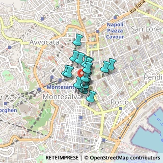 Mappa Piazza D'ovidio F., 80134 Napoli NA, Italia (0.2015)