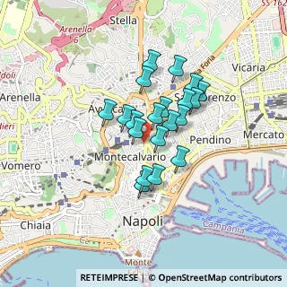 Mappa Piazza D'ovidio F., 80100 Napoli NA, Italia (0.653)