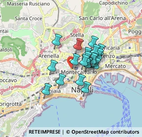 Mappa C.so Vittorio Emanuele, 80135 Napoli NA, Italia (1.2245)