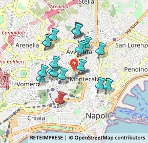 Mappa C.so Vittorio Emanuele, 80135 Napoli NA, Italia (0.7965)