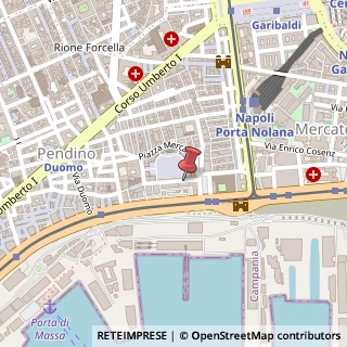 Mappa Piazza Mercato, 263, 80133 Napoli, Napoli (Campania)