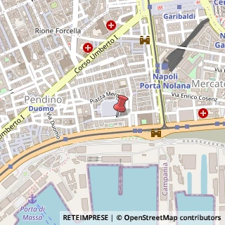 Mappa Piazza Mercato, 62, 80133 Napoli, Napoli (Campania)