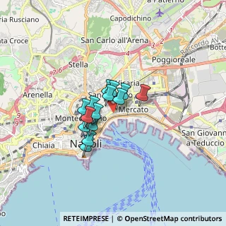 Mappa Via Nuova degli Armieri, 80133 Napoli NA, Italia (1.082)