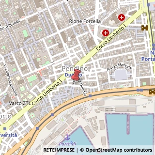 Mappa Rua Toscana,  13, 80133 Napoli, Napoli (Campania)