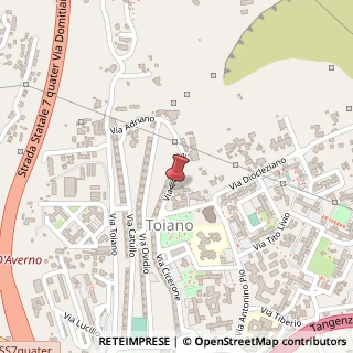 Mappa Via Cicerone, 12, 80078 Pozzuoli, Napoli (Campania)