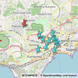 Mappa Via Attilio Perrone Capano, 80126 Napoli NA, Italia (1.66)