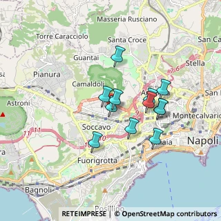 Mappa Via Quattro Novembre, 80126 Napoli NA, Italia (1.45333)