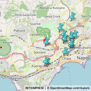 Mappa Via Attilio Perrone Capano, 80126 Napoli NA, Italia (2.19933)
