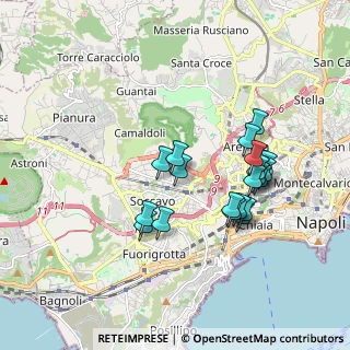 Mappa Via Attilio Perrone Capano, 80126 Napoli NA, Italia (1.8)