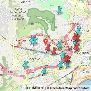 Mappa Via Quattro Novembre, 80126 Napoli NA, Italia (1.275)