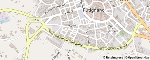 Mappa Putignano