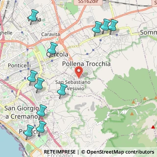 Mappa Via Ascoli, 80040 Massa di Somma NA, Italia (3.13636)