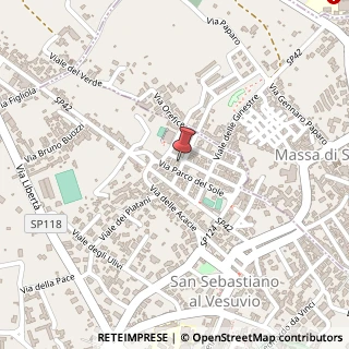 Mappa Viale dei Pini, 11, 80040 San Sebastiano al Vesuvio, Napoli (Campania)
