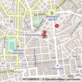 Mappa Via San Gennaro ad Antignano,  111, 80129 Napoli, Napoli (Campania)