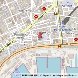 Mappa Piazza Mercato, 62, 80133 Napoli, Napoli (Campania)