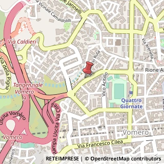 Mappa Via Luigi Caldieri, 56, 80128 Napoli, Napoli (Campania)