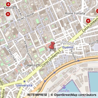 Mappa Piazza Portanova, 269, 80138 Napoli, Napoli (Campania)
