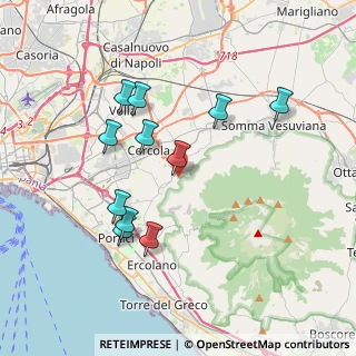 Mappa Via San Nicola, 80040 Massa di Somma NA, Italia (3.79273)