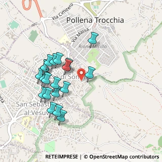 Mappa Via San Nicola, 80040 Massa di Somma NA, Italia (0.495)