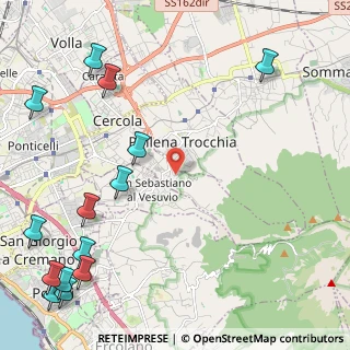 Mappa Via San Nicola, 80040 Massa di Somma NA, Italia (3.56786)