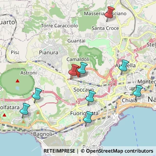 Mappa Via del Parco Quadrifoglio, 80126 Napoli NA, Italia (2.91091)