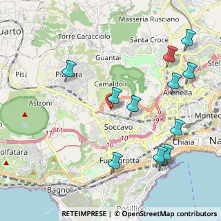 Mappa Via del Parco Quadrifoglio, 80126 Napoli NA, Italia (2.59583)