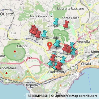 Mappa Strada Comunale Cinthia, 80126 Napoli NA, Italia (1.7195)
