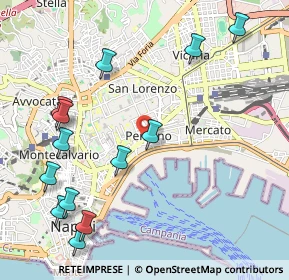 Mappa Via San Giovanni in Corte, 80133 , 80133 (1.36)