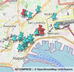 Mappa Via San Giovanni in Corte, 80133 , 80133 (0.932)