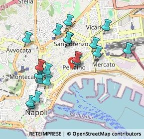 Mappa Via San Giovanni in Corte, 80133 , 80133 (1.035)