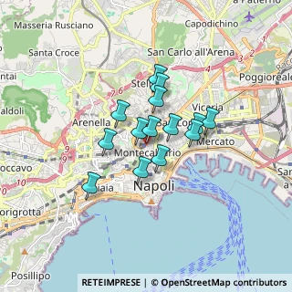 Mappa Piazza Montesanto, 80134 Napoli NA, Italia (1.23214)