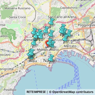Mappa Via Giovanni Ninni, 80134 Napoli NA, Italia (1.4885)