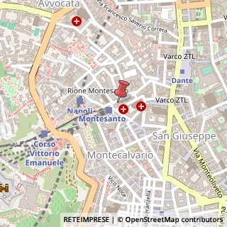 Mappa Via Montesanto, 45, 80135 Napoli, Napoli (Campania)