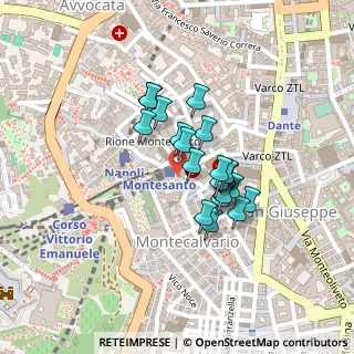 Mappa Via Giovanni Ninni, 80134 Napoli NA, Italia (0.165)