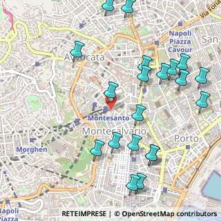 Mappa Piazza Montesanto, 80134 Napoli NA, Italia (0.6665)