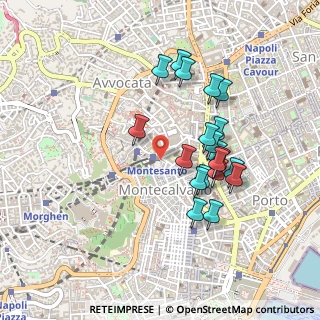 Mappa Piazza Montesanto, 80134 Napoli NA, Italia (0.442)