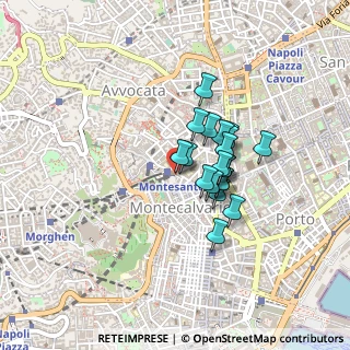Mappa Piazza Montesanto, 80134 Napoli NA, Italia (0.3125)