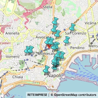 Mappa Piazza Montesanto, 80134 Napoli NA, Italia (0.794)