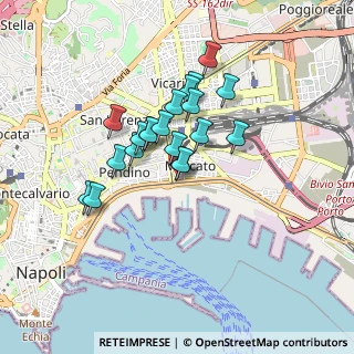 Mappa Via del Fiumicello, 80142 Napoli NA, Italia (0.716)