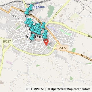Mappa Via Tagliamento, 70017 Putignano BA, Italia (0.49333)